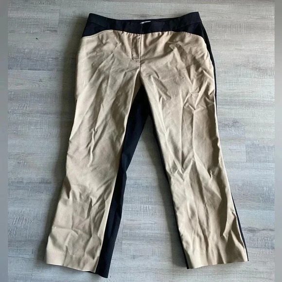 DKNYC black and khaki dress pants | size 12 - Picture 2 of 4